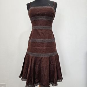 Maggy London Vintage Brown Dress 🤎